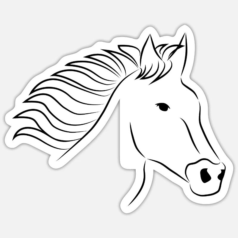 Sticker Größe S (10 x 10 cm) - 