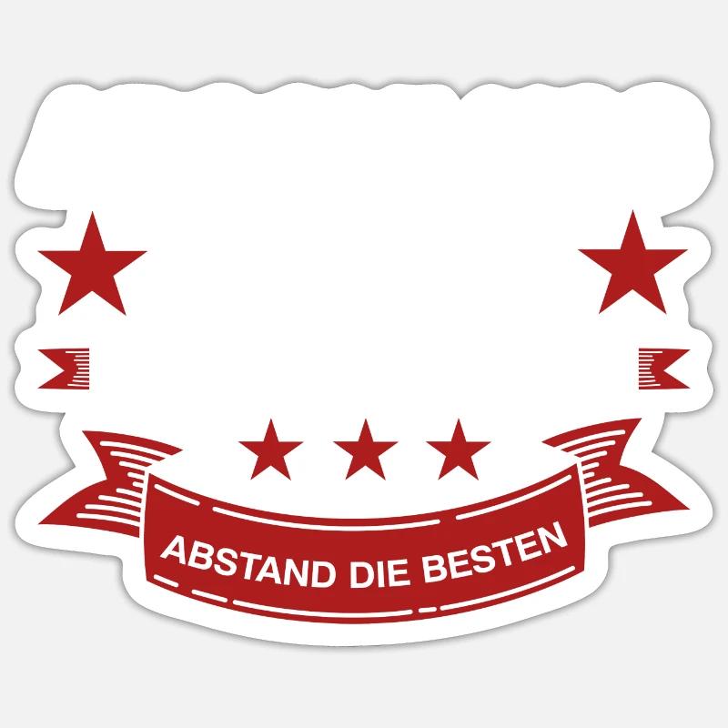Abschluss 2023 Schule Absolventen Geschenk - Sticker Größe S (10 x 10 cm) - Mattweiß