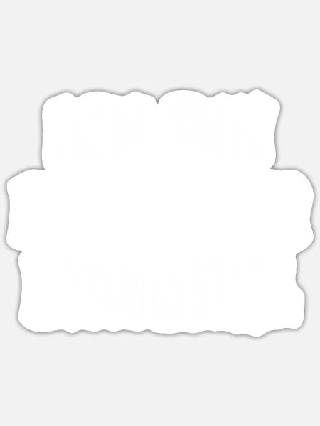 geek trennung lieben geschenk sprüche egoismus - Sticker Größe S (10 x 10 cm) - Mattweiß