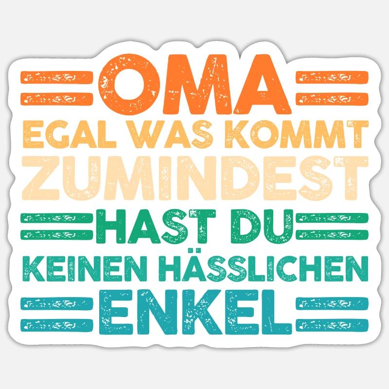Sticker Größe S (10 x 10 cm) - 