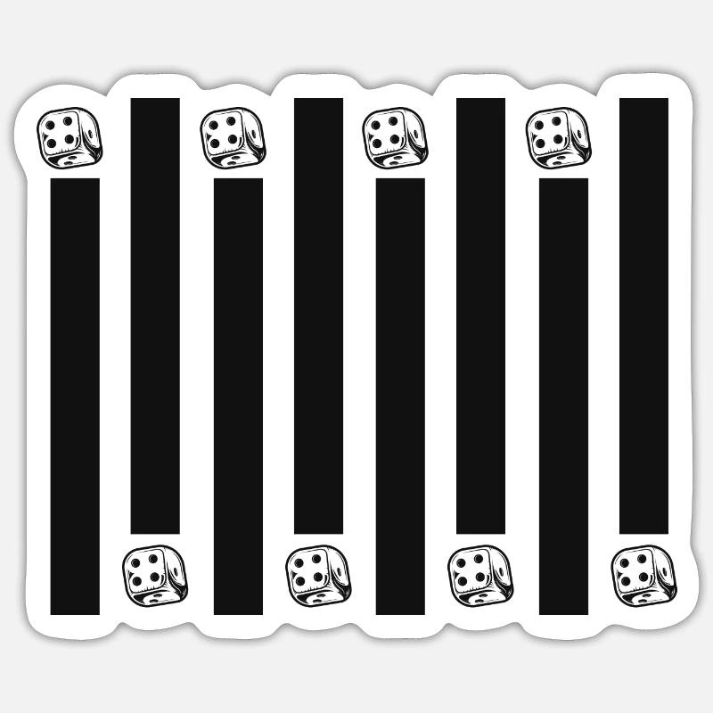boardgame chess backgammon game night Sticker Größe S (10 x 10 cm)