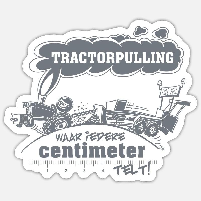 tp where every cm counts centimeter light Sticker size S (10 x 10 cm)