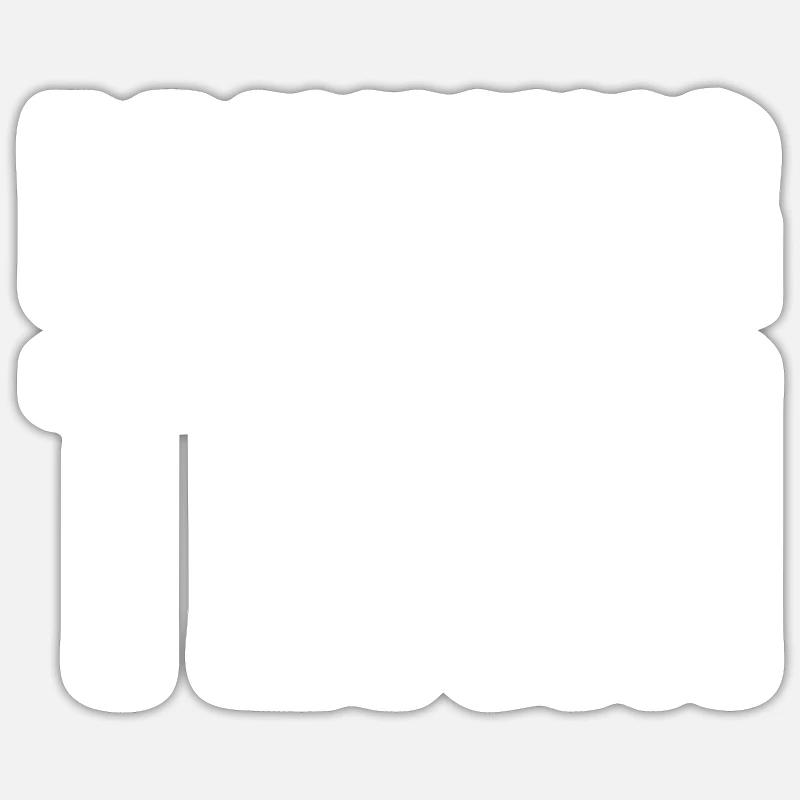 Drinking Team - Sticker size S (10 x 10 cm) - white matte