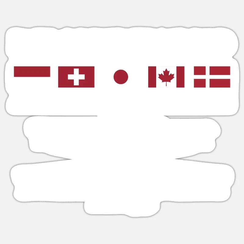 Explorez le monde a Sticker taille S (10 x 10 cm)