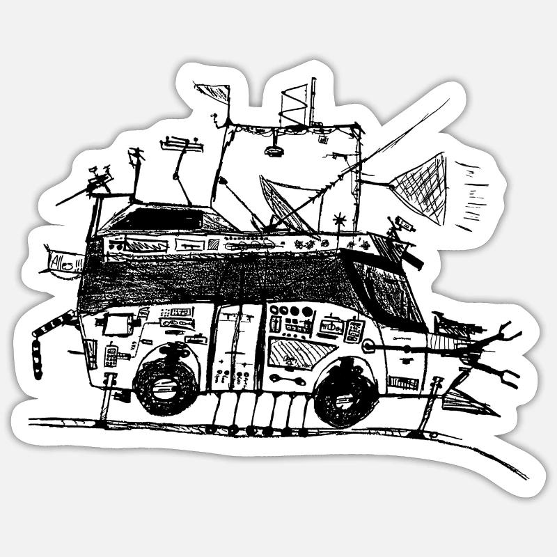 Sticker Größe S (10 x 10 cm) - 