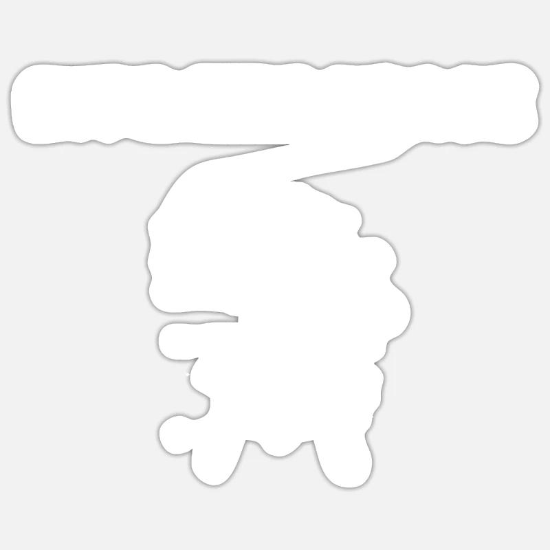 Sticker taille S (10 x 10 cm) - 