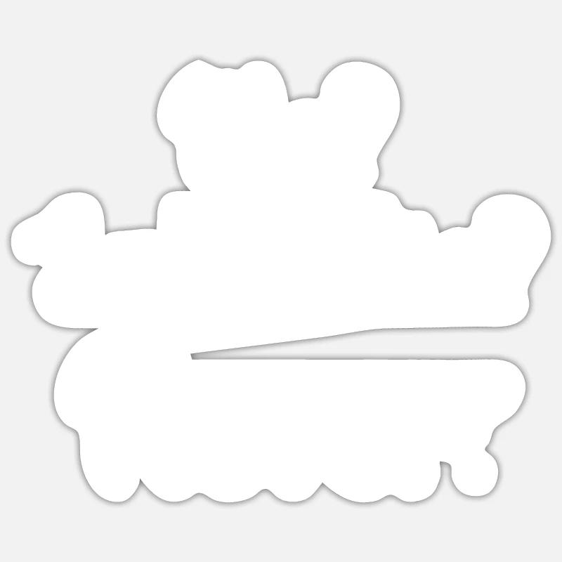 Me? Sarcastic? Never. Sticker taille S (10 x 10 cm)