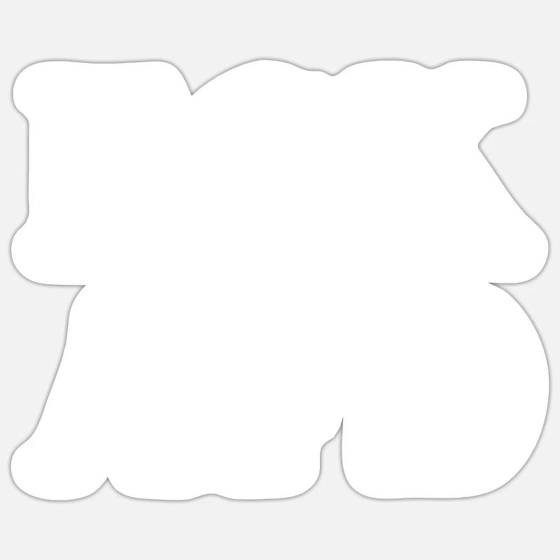 Fck afd - Sticker Größe S (10 x 10 cm) - Mattweiß