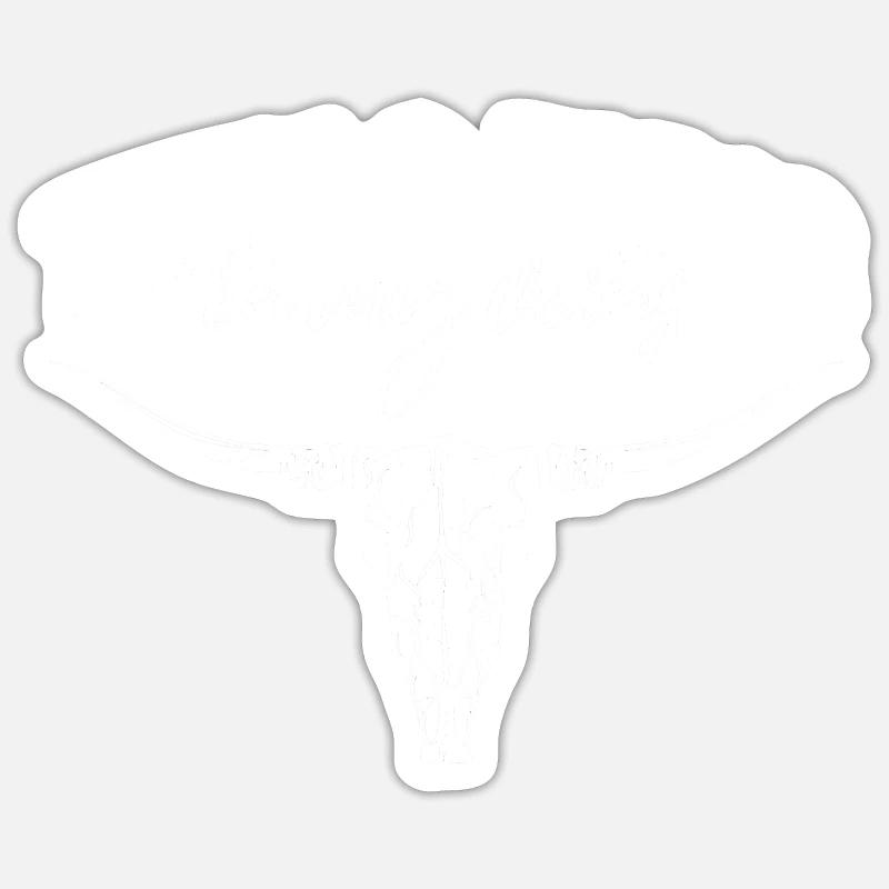 Le Texas coule dans mes veines Sticker taille S (10 x 10 cm)