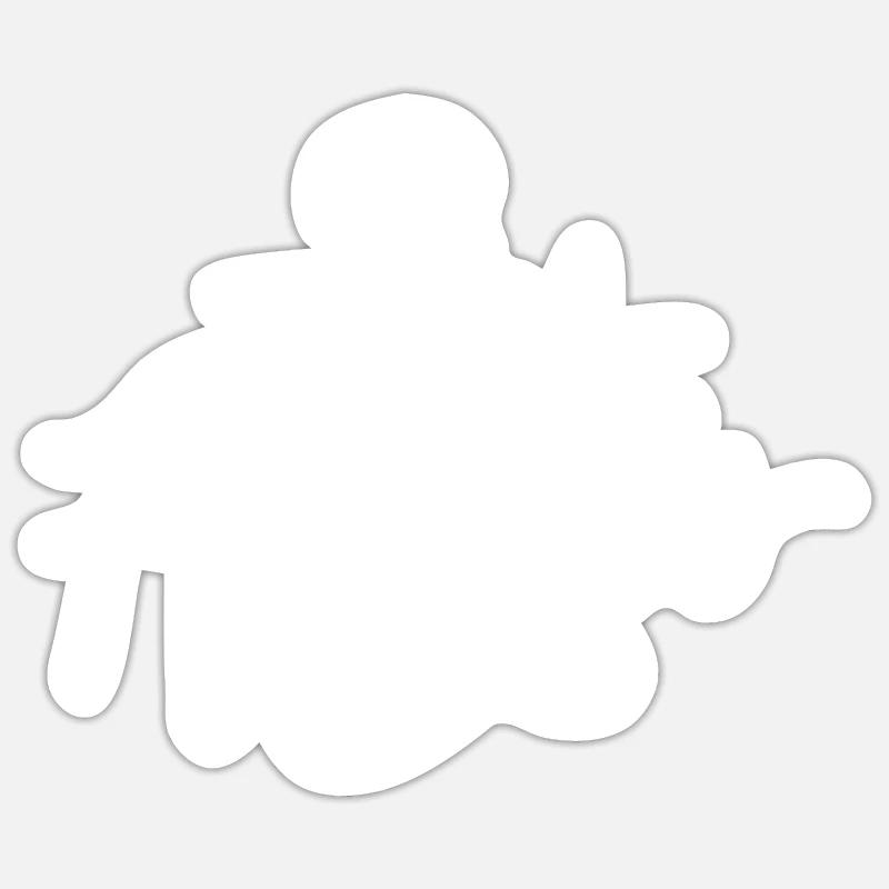 Les Pyrénées Sticker taille S (10 x 10 cm)