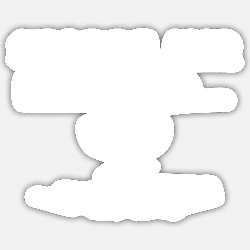 Sticker Größe S (10 x 10 cm) - 