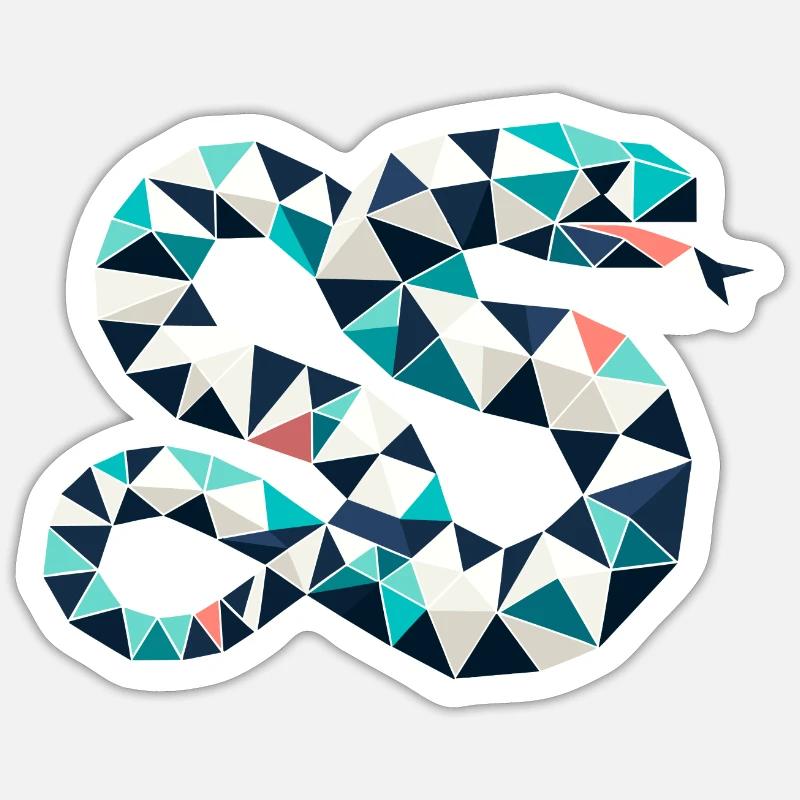 snake // snake Sticker size S (10 x 10 cm)