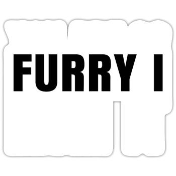 Happy Cat Flag Tshirts Cat Butt Tshirts Cat - Sticker taille S (10 x 10 cm) - blanc mat - Devant