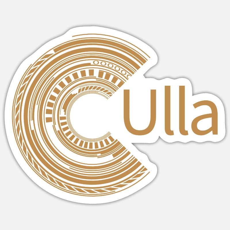 For Ulla - Sticker size S (10 x 10 cm) - white matte