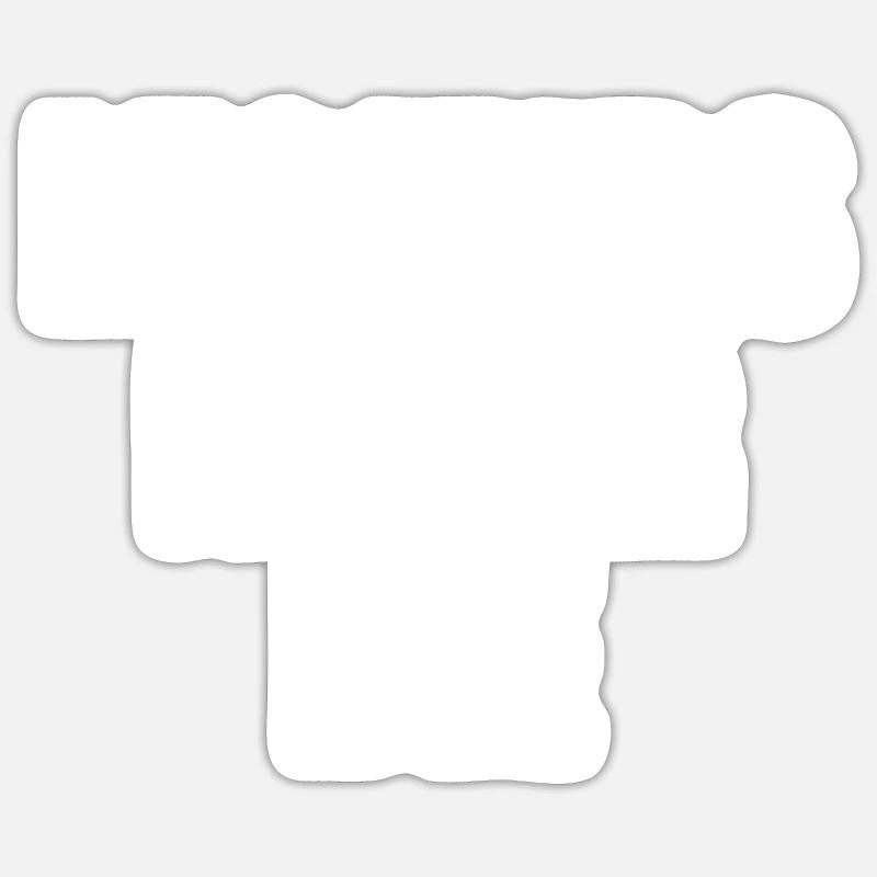 Legends never die - Sticker taille S (10 x 10 cm) - blanc mat