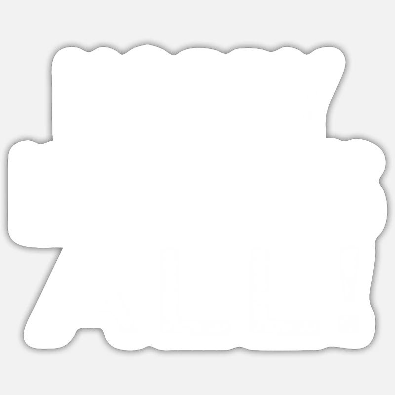 Dork Fun Geek Bodybuilder Musculation Sticker taille S (10 x 10 cm)