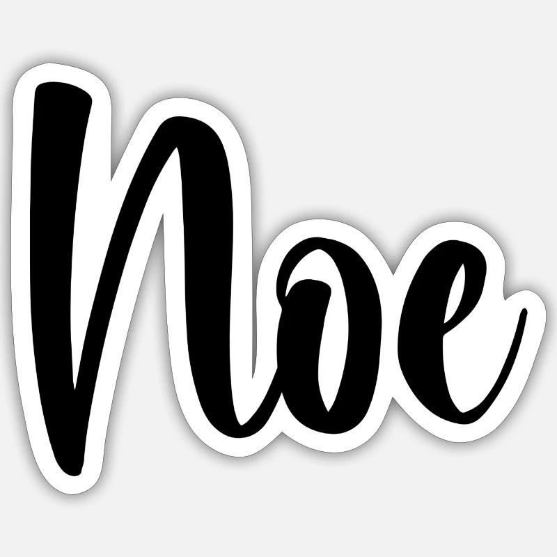 Name - Noe Sticker size S (10 x 10 cm)
