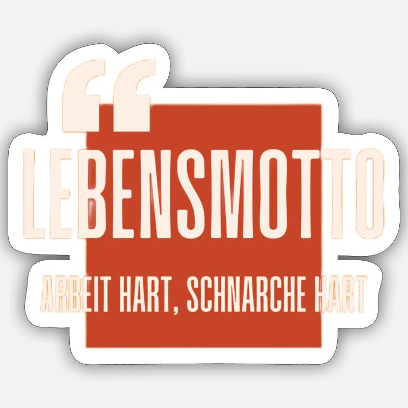 Hartwork Sticker Größe S (10 x 10 cm)