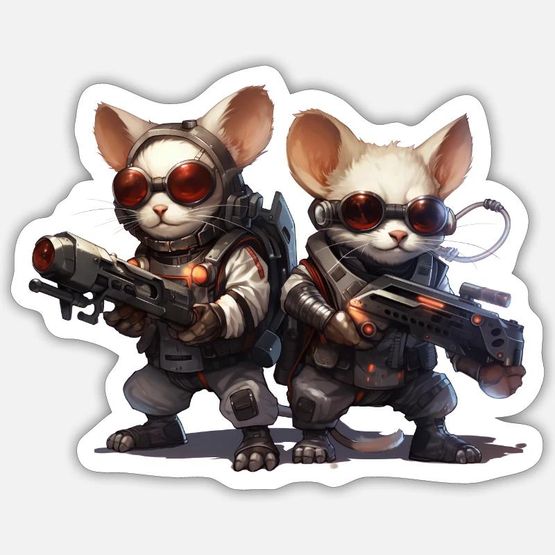 Sticker Größe S (10 x 10 cm) - 