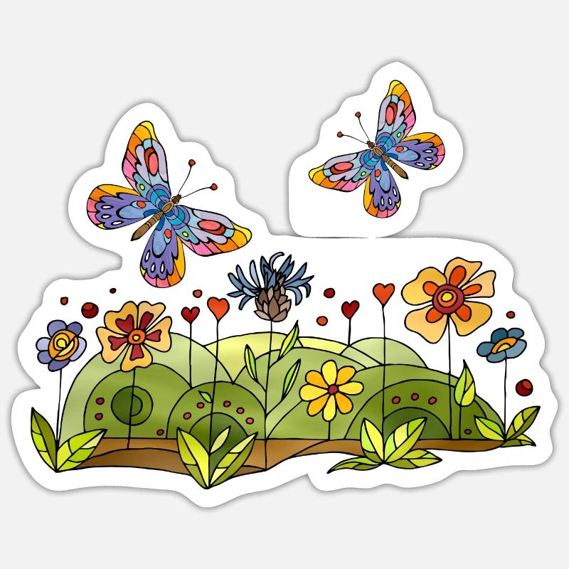 Sticker Größe S (10 x 10 cm) - 