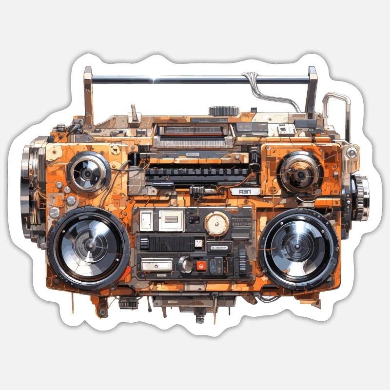 Sticker taille S (10 x 10 cm) - 