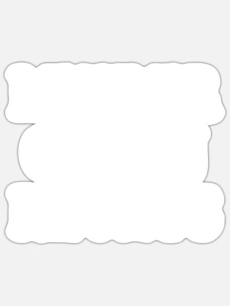 Lehrer gegen rechts - Sticker Größe S (10 x 10 cm) - Mattweiß