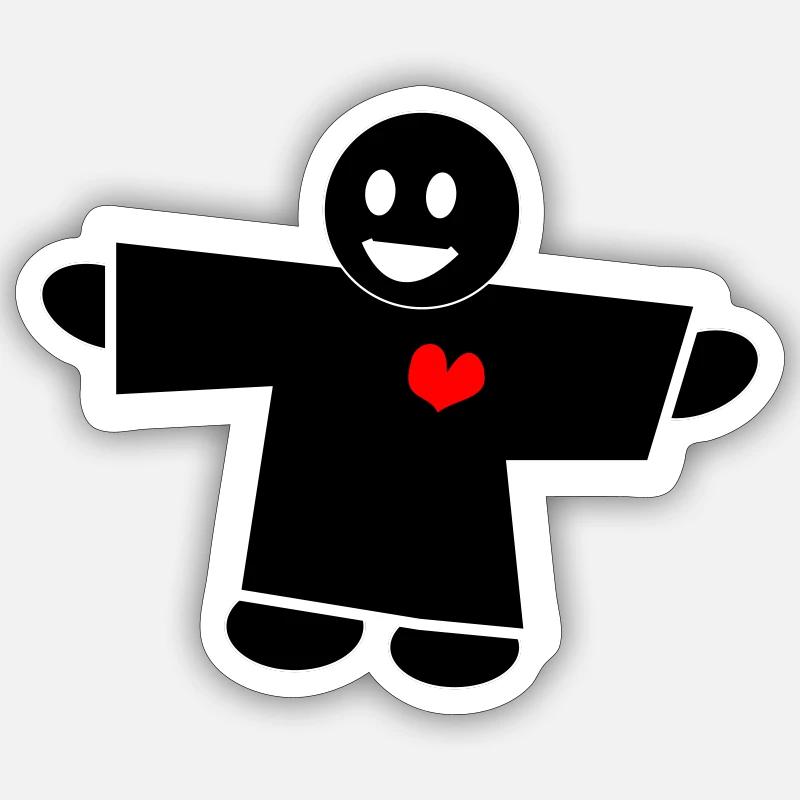 Heartboy Sticker Größe S (10 x 10 cm)