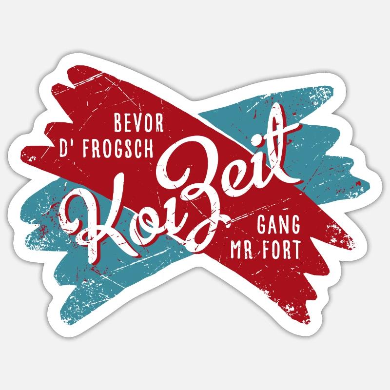 Sticker Größe S (10 x 10 cm) - 