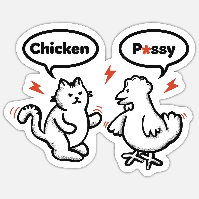 Sticker taille S (10 x 10 cm) - 