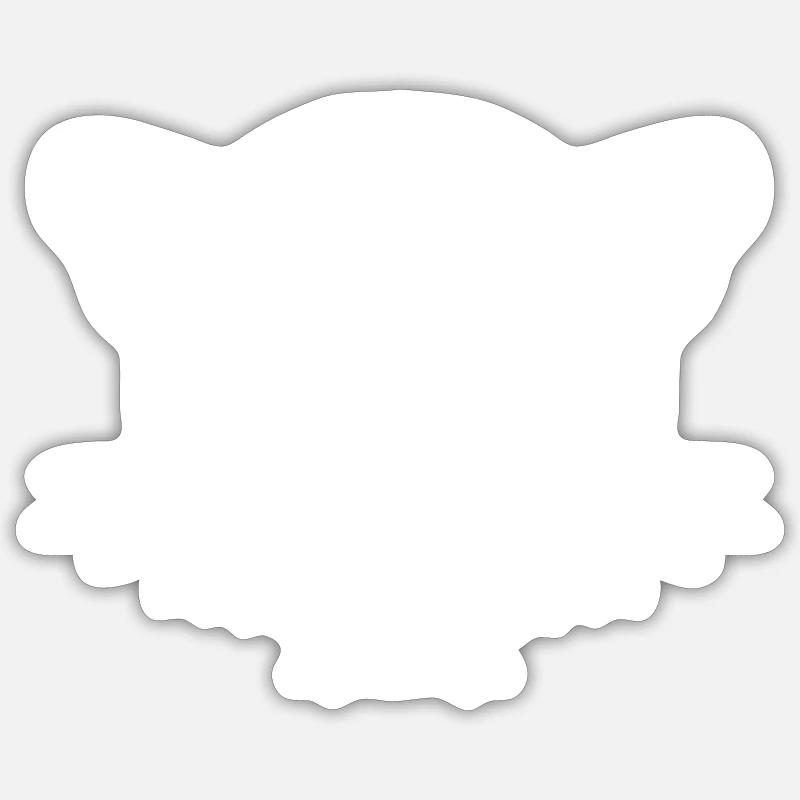 Young Leopard Sticker size S (10 x 10 cm)