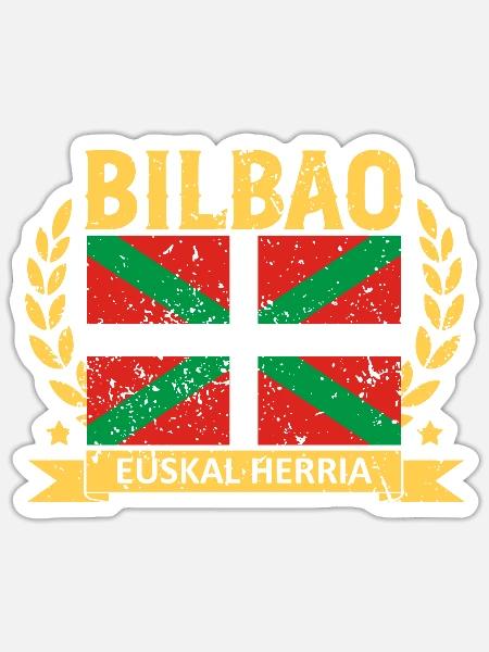 Euskal Herria Spanien Baskenland Herkunft - Sticker Größe S (10 x 10 cm) - Mattweiß