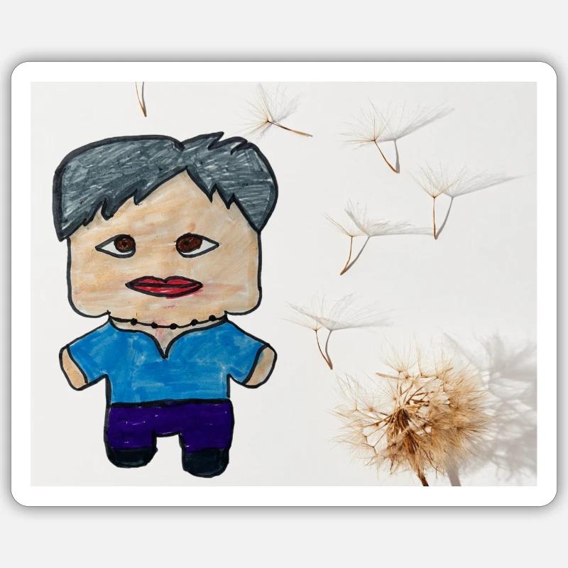 Sticker Größe S (10 x 10 cm) - 