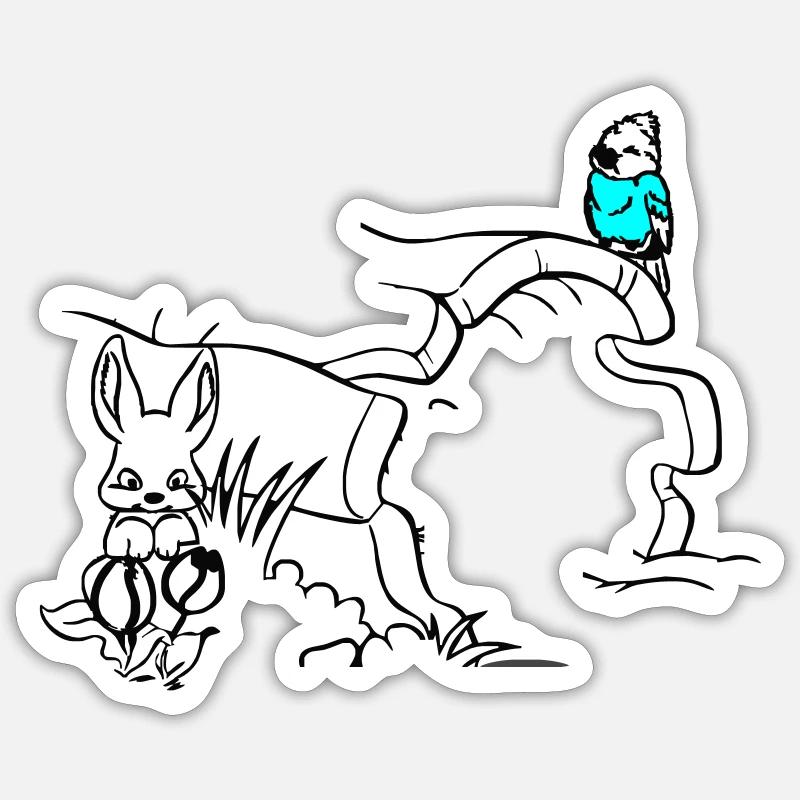 Sticker Größe S (10 x 10 cm) - 