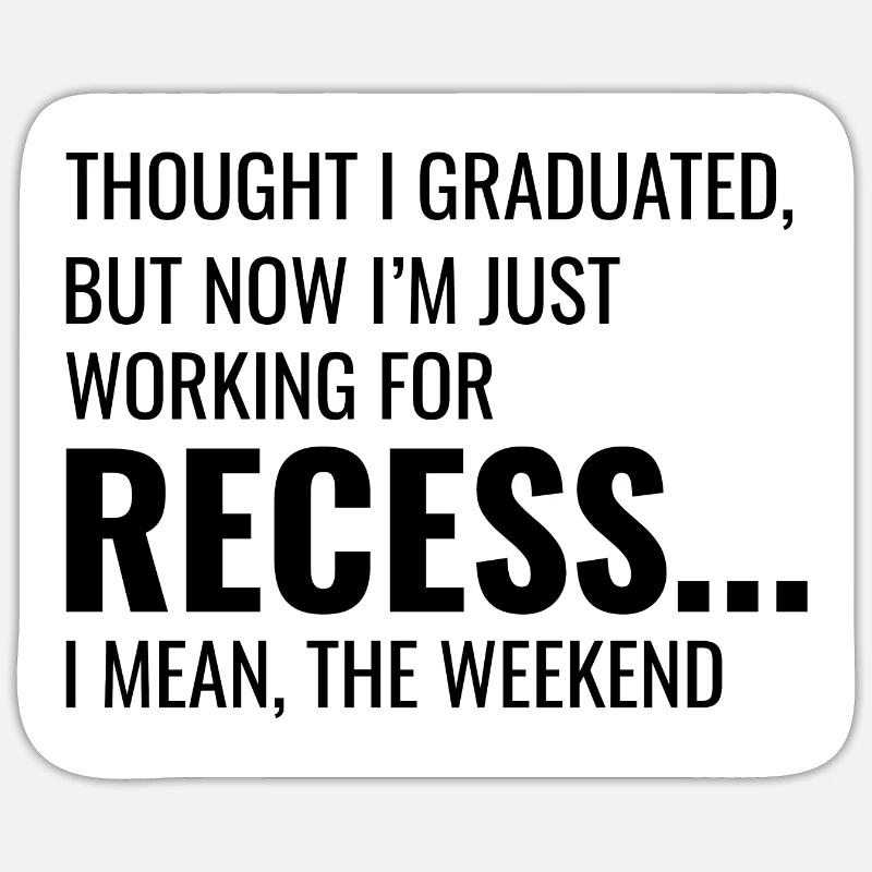 Work Memes Office-Humor Workplace Funny - Sticker size S (10 x 10 cm) - white matte