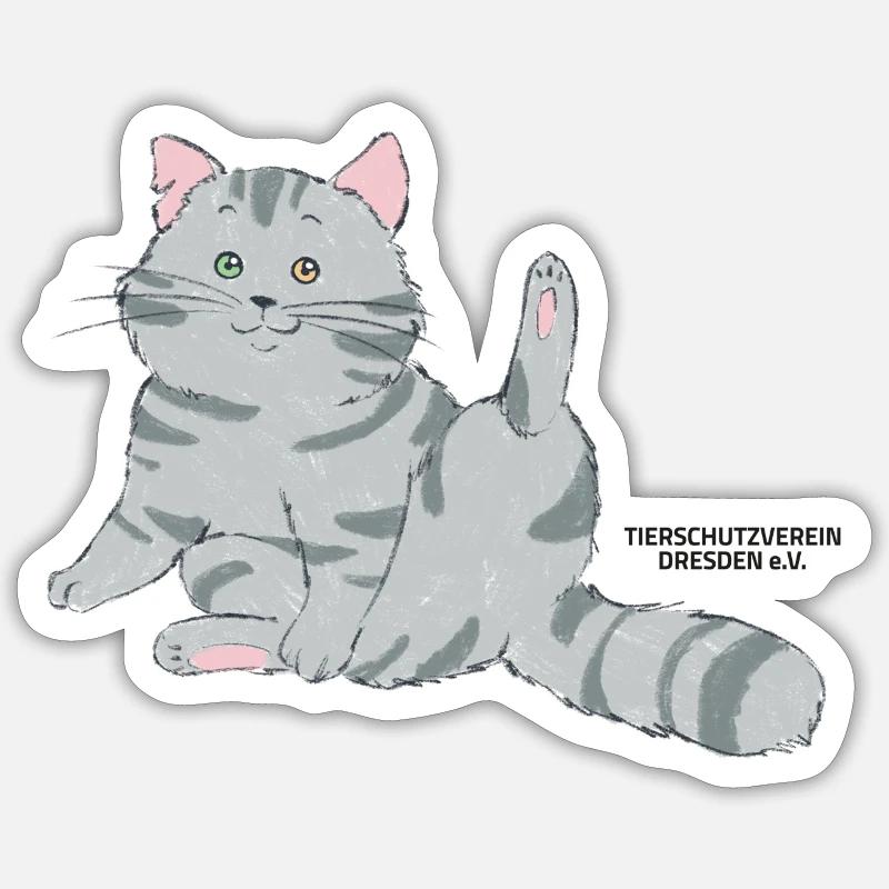 Sticker Größe S (10 x 10 cm) - 