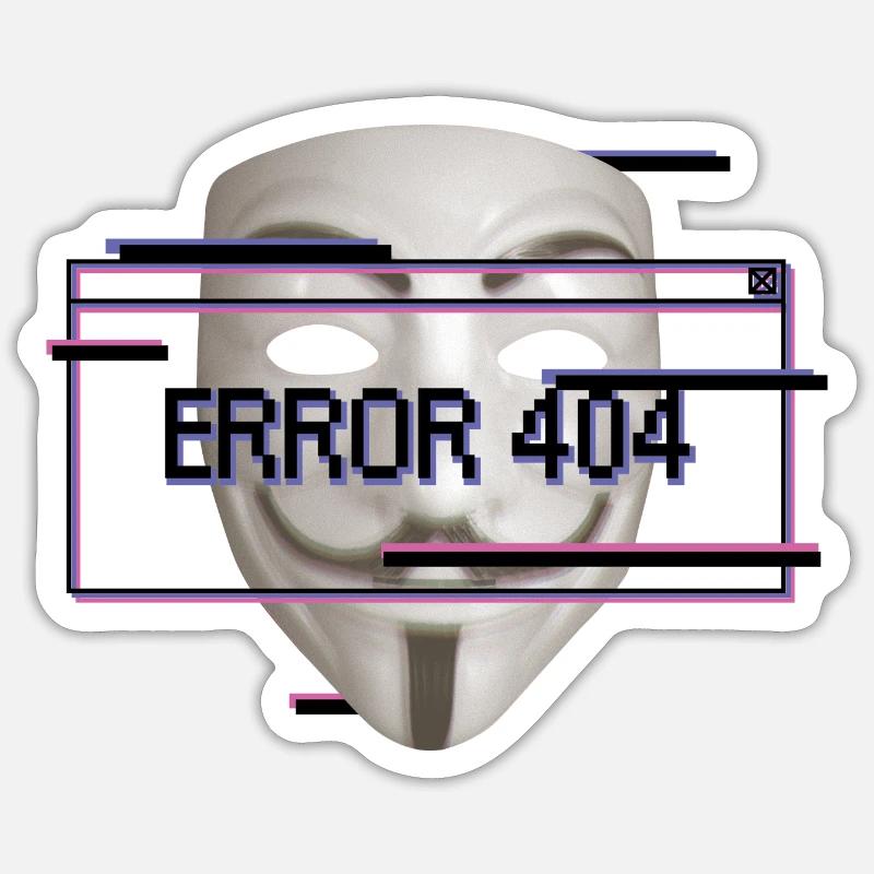 hacker Sticker size S (10 x 10 cm)