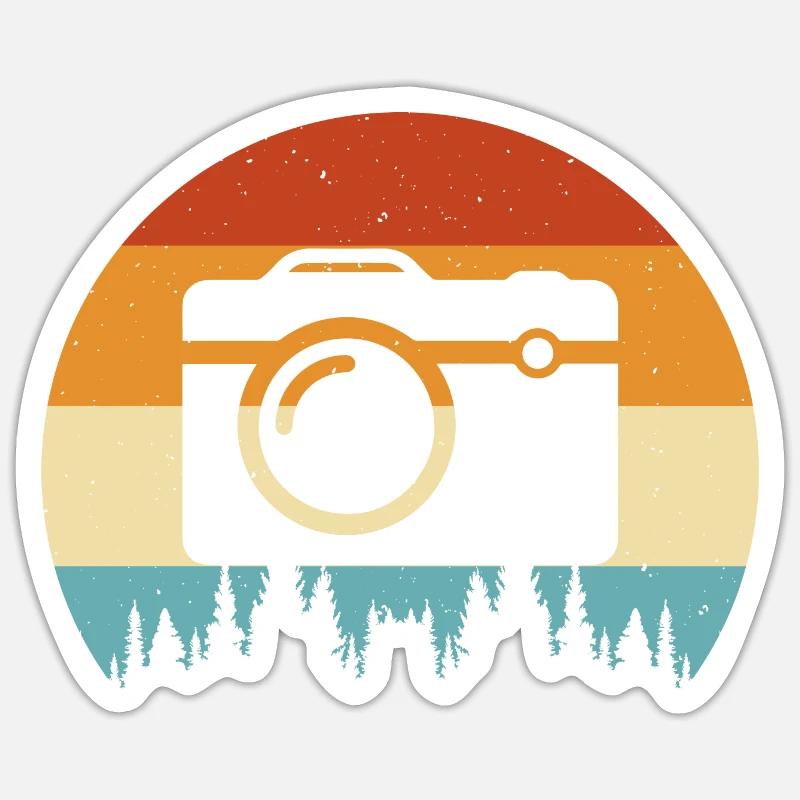 Camera Sticker size S (10 x 10 cm)