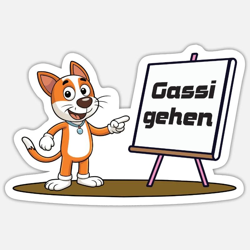Sticker Größe S (10 x 10 cm) - 