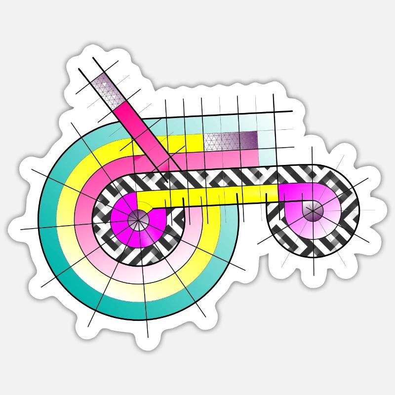 Sticker Größe S (10 x 10 cm) - 