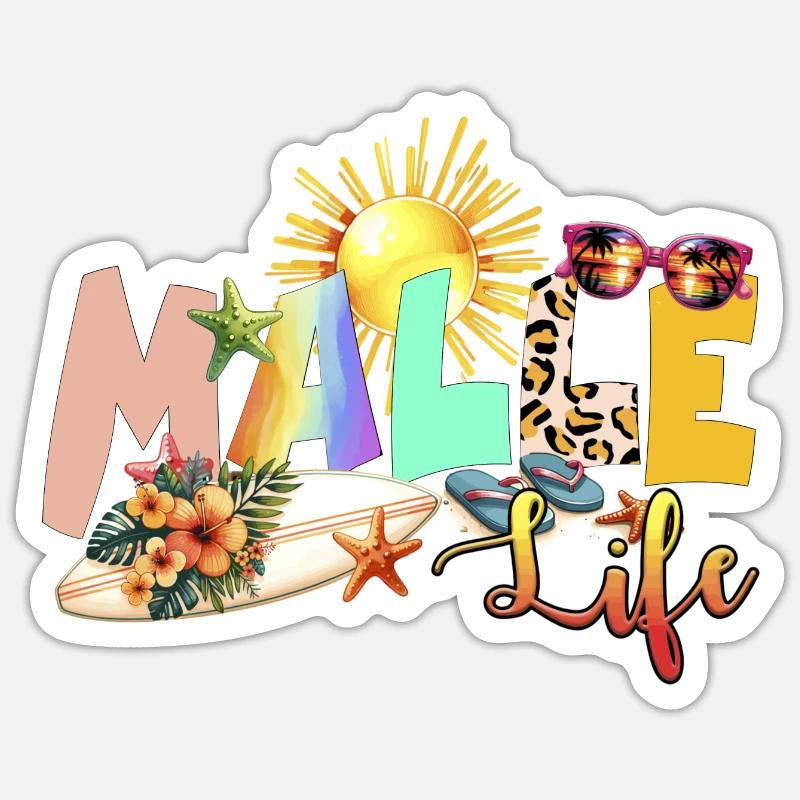 Sticker Größe S (10 x 10 cm) - 