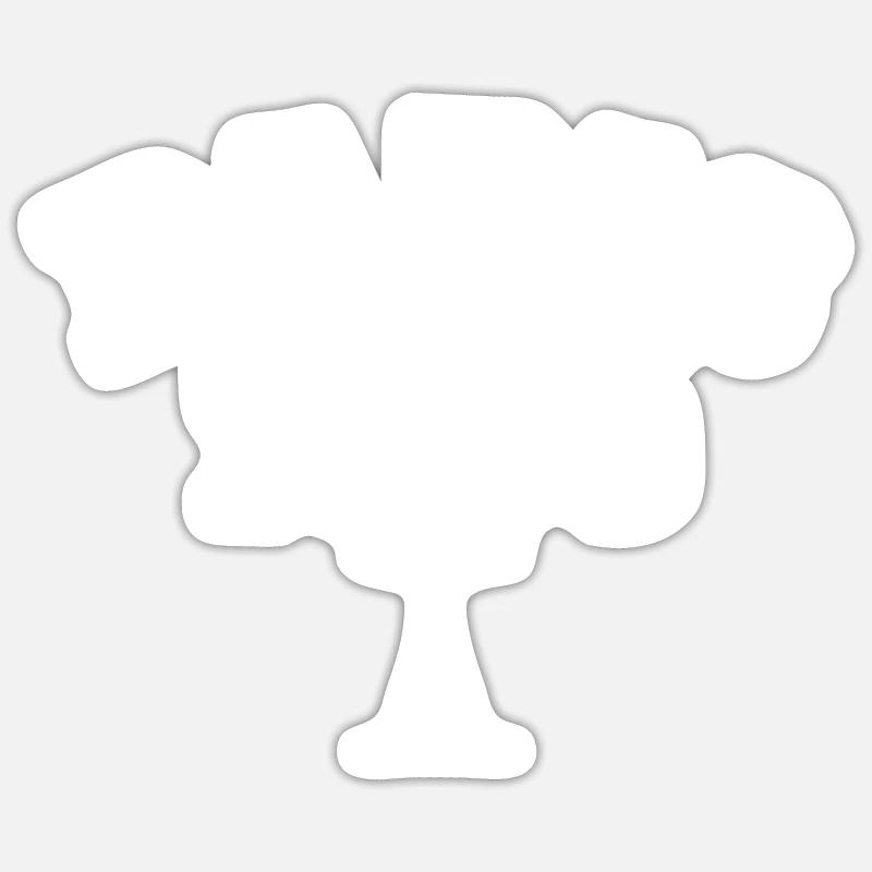 Paris 1980 - Sticker size S (10 x 10 cm) - white matte
