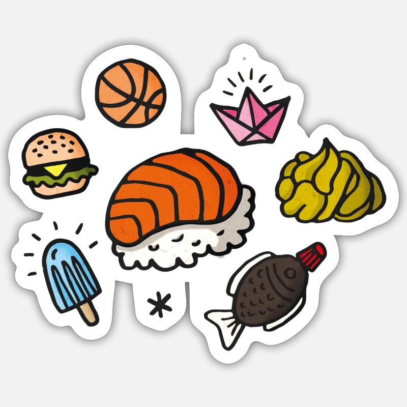 Sticker taille S (10 x 10 cm) - 