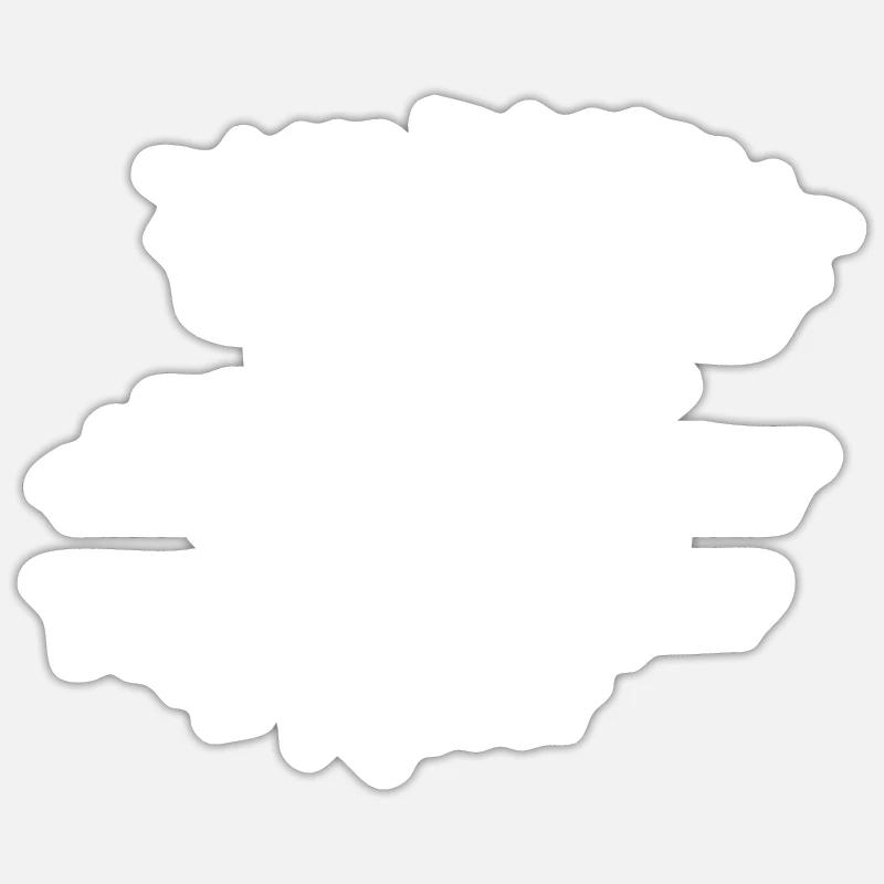 Zypern als Party - Sticker Größe S (10 x 10 cm) - Mattweiß