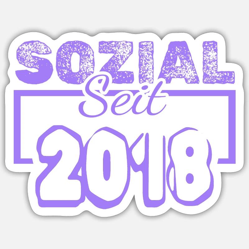 since 2018 Sticker size S (10 x 10 cm)