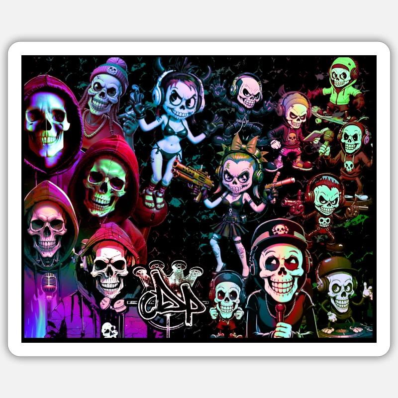 Sticker Größe S (10 x 10 cm) - 