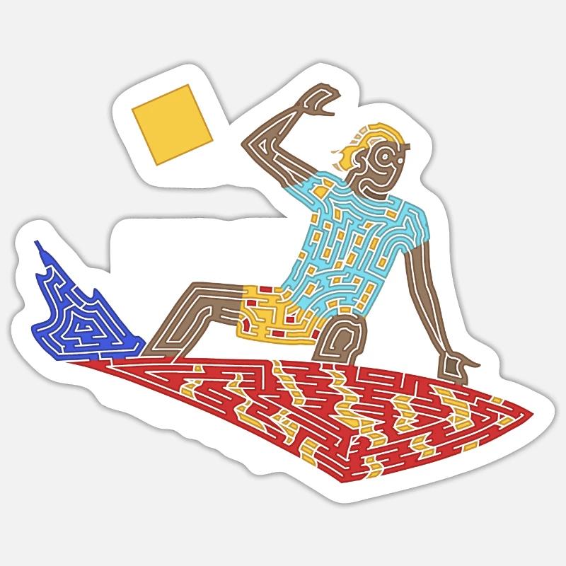 Sticker taille S (10 x 10 cm) - 