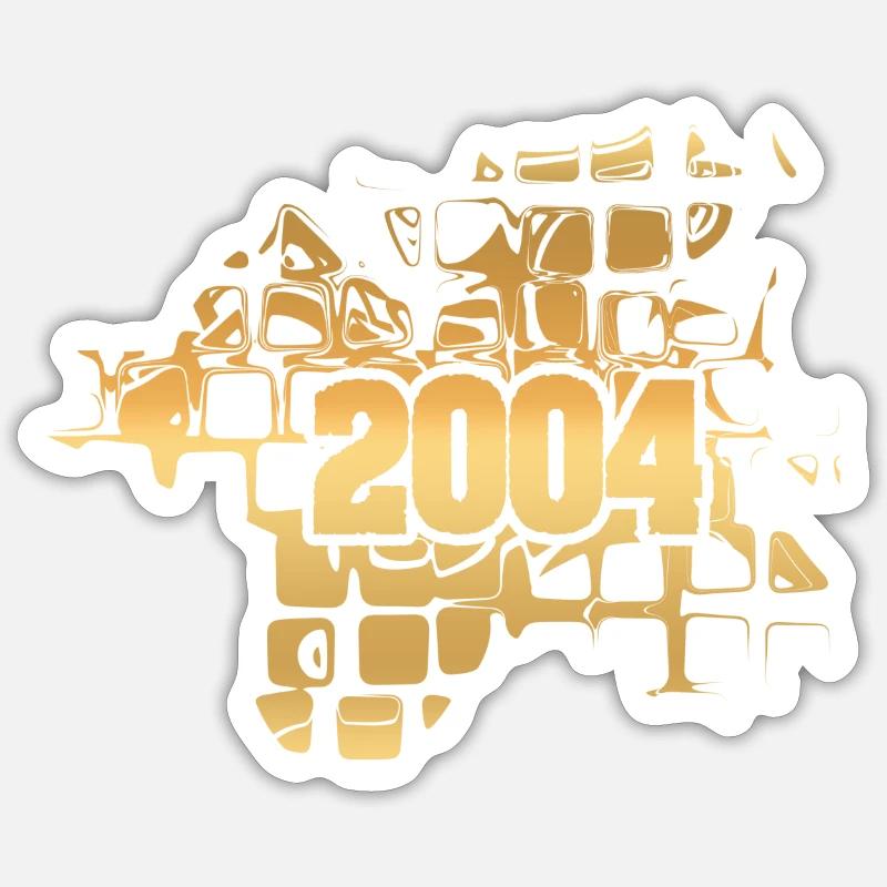 Papy 2004 Sticker taille S (10 x 10 cm)