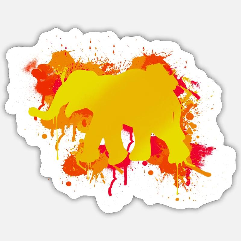 Sticker Größe S (10 x 10 cm) - 