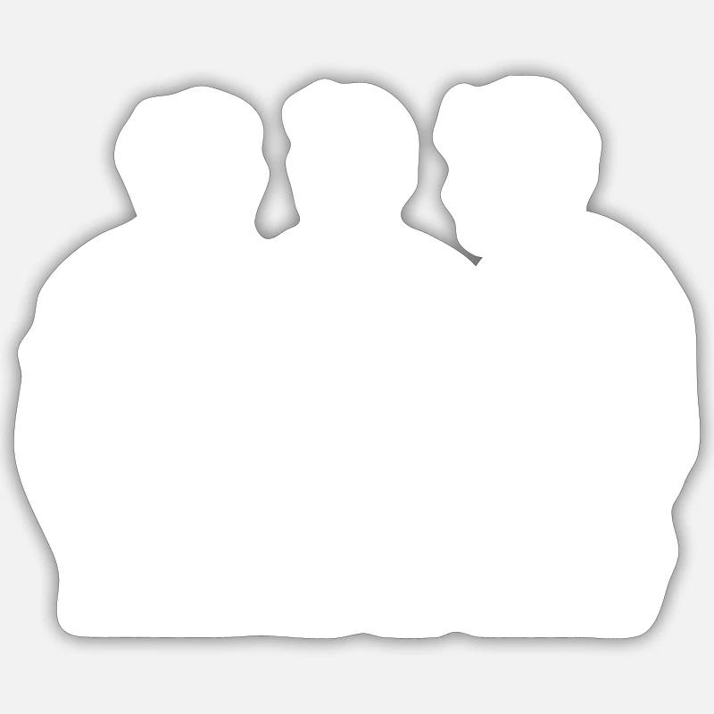 Équipe Bière Équipe - Sticker taille S (10 x 10 cm) - blanc mat