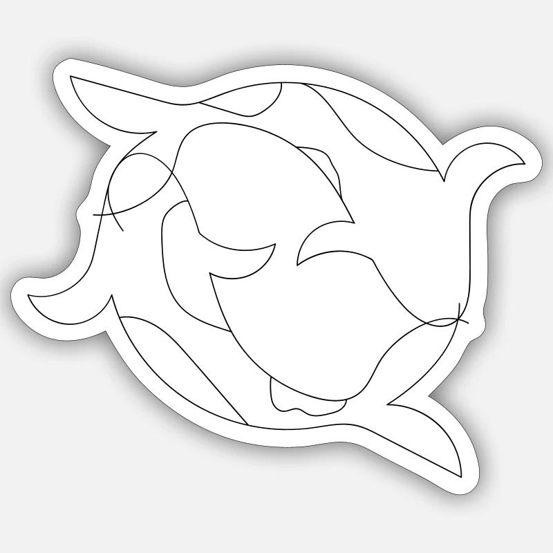 Sticker size S (10 x 10 cm) - 